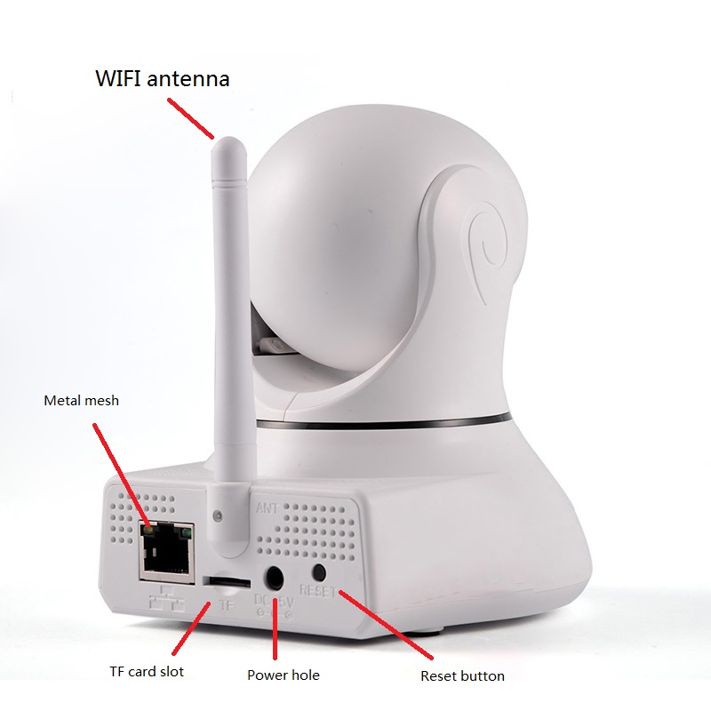 2 million high-definition lens two-way voice motion detection monitor